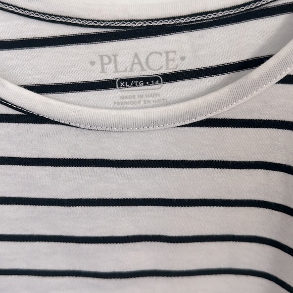 Children’s Place Striped Tee, Size XL (14) - Picture 3 of 3